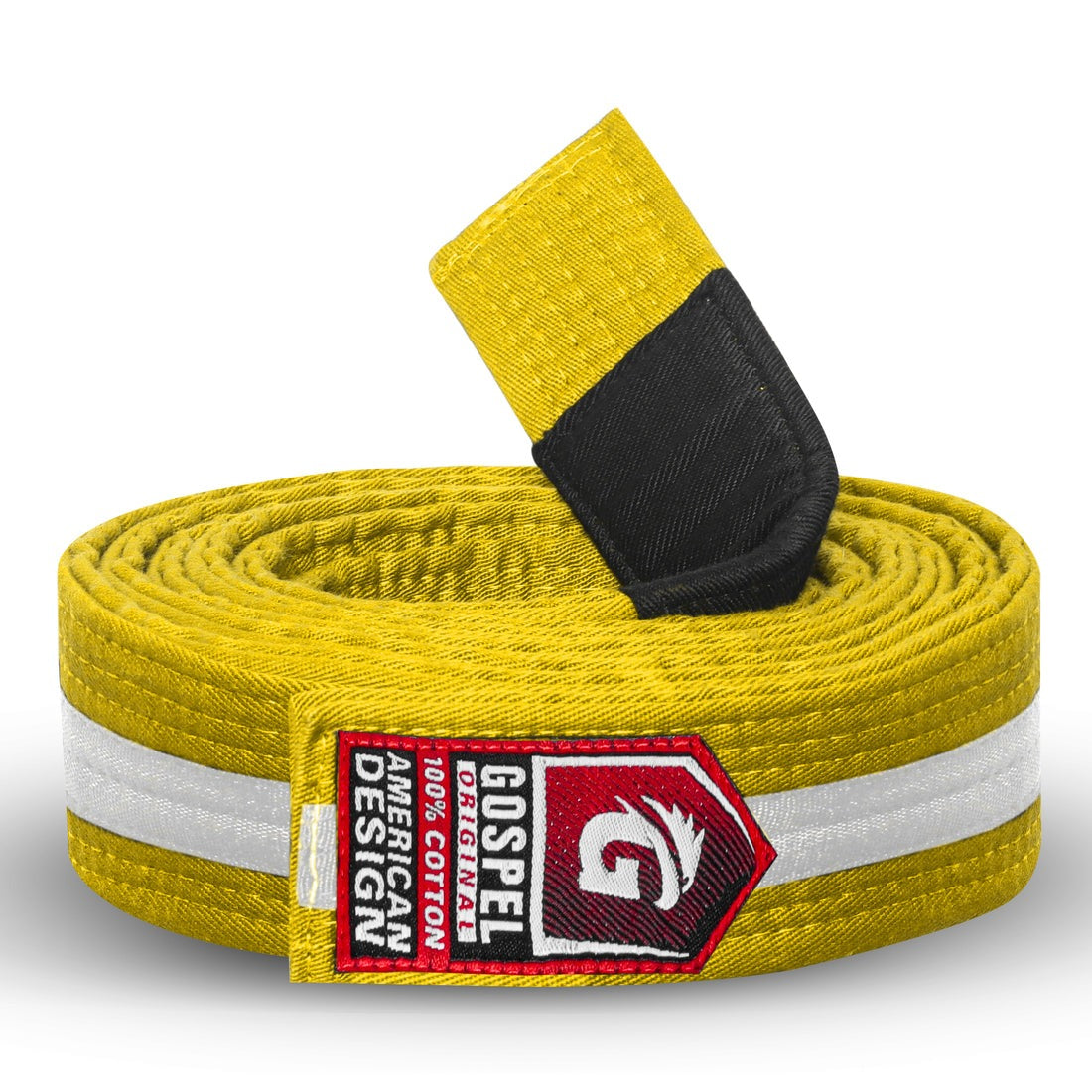 Stripe Yellow White Colour Belts