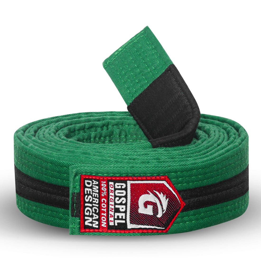 Stripe Green Black Colour Belts